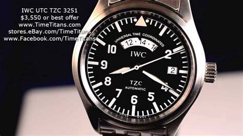 iwc utc tzc review|iwc 3251 utc tzc.